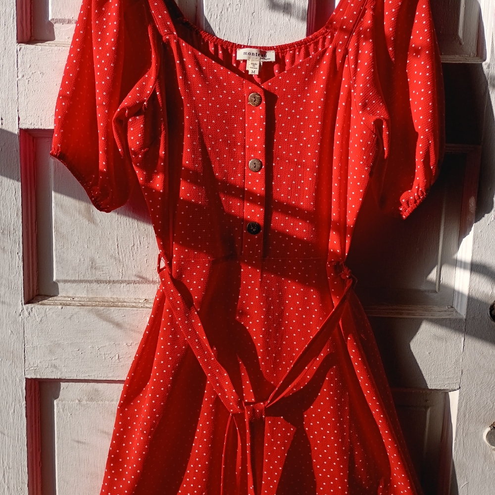 Red Polka Dot Dress